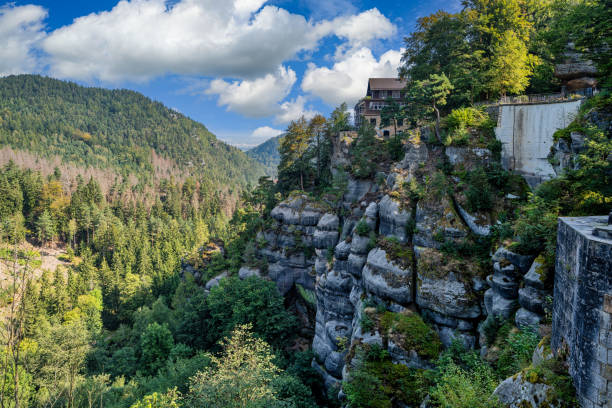 istock A view of the Oybin Monastery in Saxony 2177295013