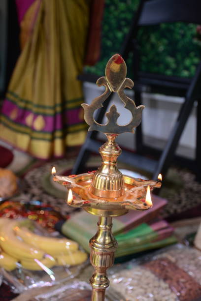 istock Traditional Oil Lamp for Puja - Diya/Deepawali 2177300364