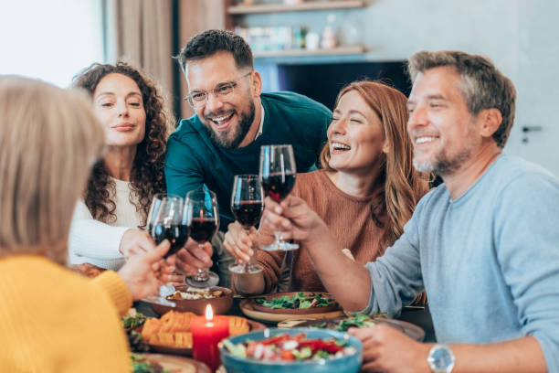 istock Cheers to this great Thanksgiving dinner 2177303141