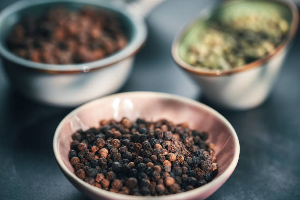istock Green, White, Black and Mixed Peppercorns 2177306408