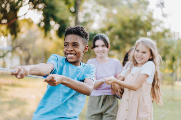 istock Tug of war game for kids 2177311652