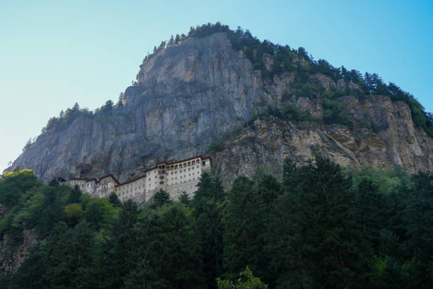 istock Sumela Monastery behind the tree Place: Trabzon, Turkey 2177320034