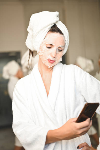 istock woman with face mask at the spa 2177320734
