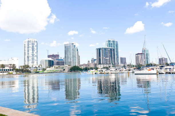 istock Saint Petersburg, Florida Skyline with Harbor 2177322378