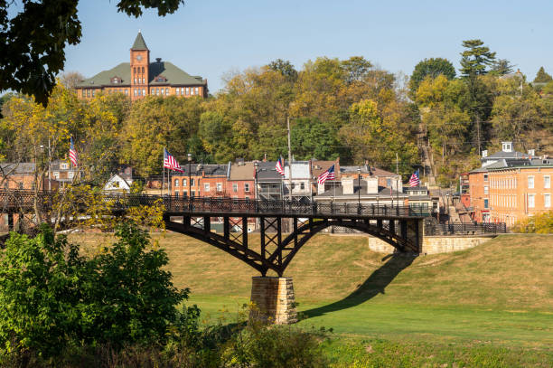 istock View from Grant's Park into Galena, Il 2177332439
