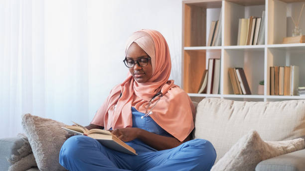 istock Medicine education disease study woman doctor book 2177334547