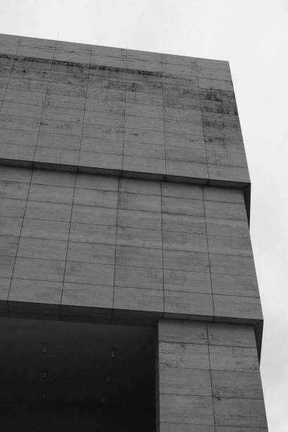 istock Mexico City Minimalist Building Black & White 2177335500