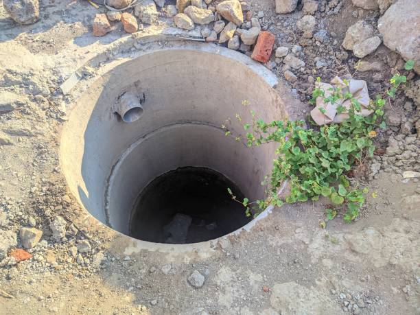 istock well made of concrete for human waste collection 2177336089