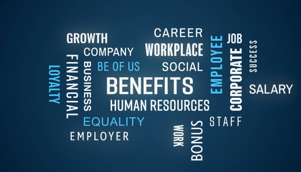 istock Illustation of benefits - keywords cloud. 2177343199