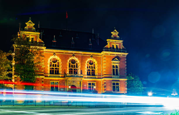 istock New Town Hall in Gdansk, night cityscape 2177362425