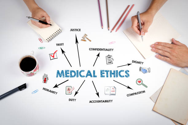 istock MEDICAL ETHICS Concept. The meeting at the white office table 2177362944