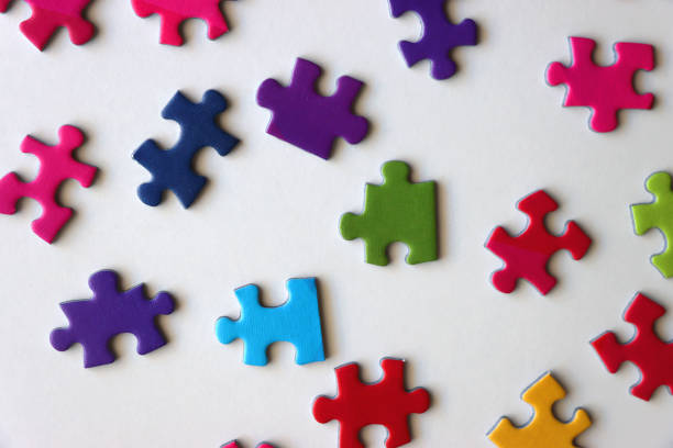 istock Colorful Jigsaw Puzzle Pieces 2177370546