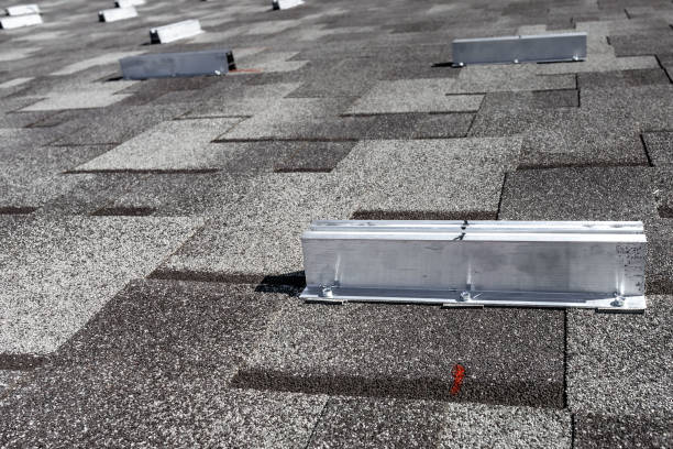 istock Roof mounting brackets for solar panels 2177372512