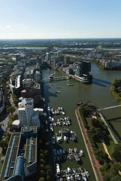 istock view of Dusseldorf and the Rhine 2177372617