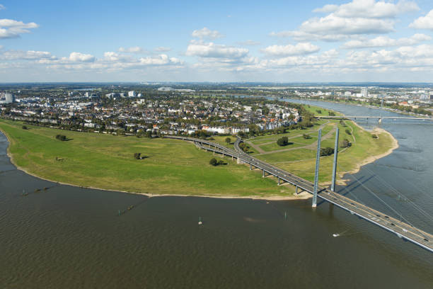 istock view of Dusseldorf and the Rhine 2177372744