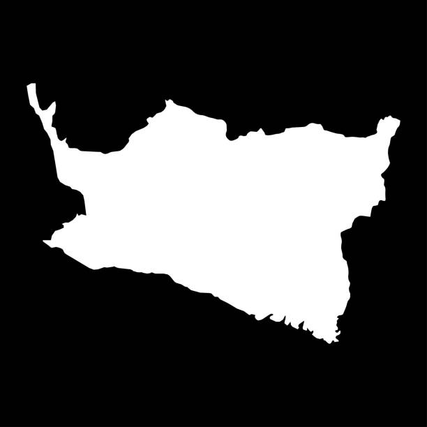 istock Central Papua province map, administrative division of Indonesia. Vector illustration. 2177378987