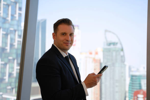istock White collar worker is working at high rise building office. 2177380358