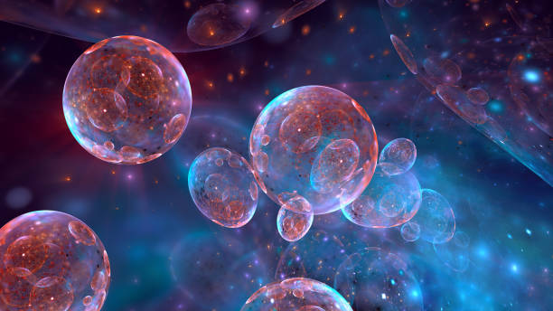 istock Abstract science concept fractal art background. Infinite cells inside cells. 2177380988