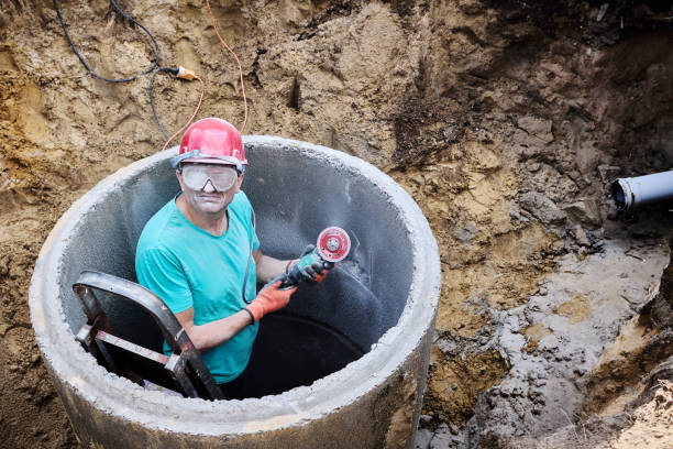 istock When working with an abrasive cutting tool without a respirator,  worker puts his respiratory system at risk. 2177384737