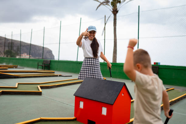 istock Love playing mini golf with my mom 2177387340