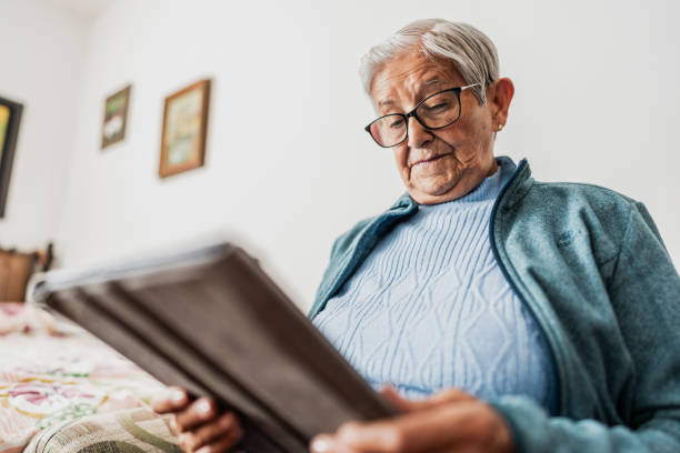 istock Senior woman using digital tablet at home 2177388040