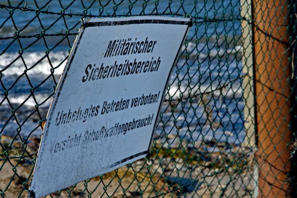 Beware of snakes Sign on Russian and English, Vladivostok, Russia
