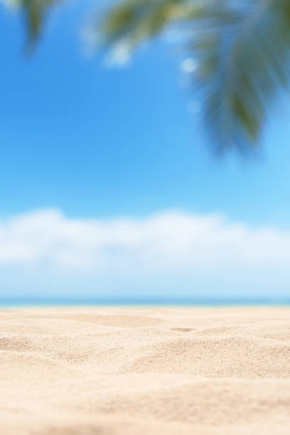 istock Empty tropical sandy beach scenery for background or wallpaper 2177392175