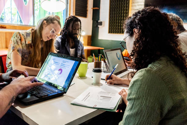 istock Coworkers working on the office 2177392379