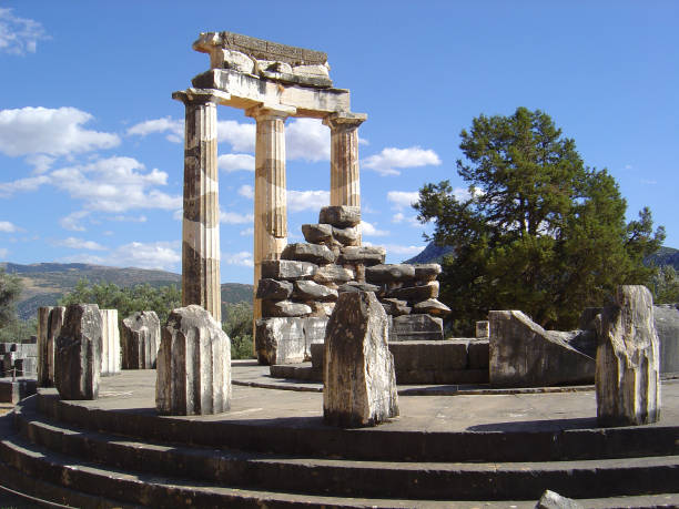istock Temple of Apollo in Delphy 2177400867