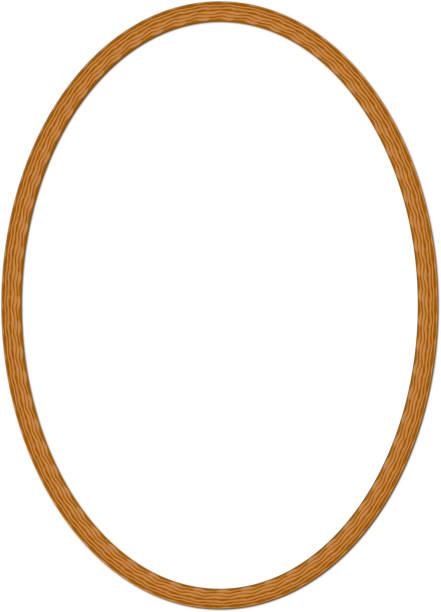 istock Gold oval Frame  gold frames Picture Frame luxury golden frame gold picture frame golden border vector framework banner Gilded Frame Ornate decoration decorative element template isolated background 2177402573