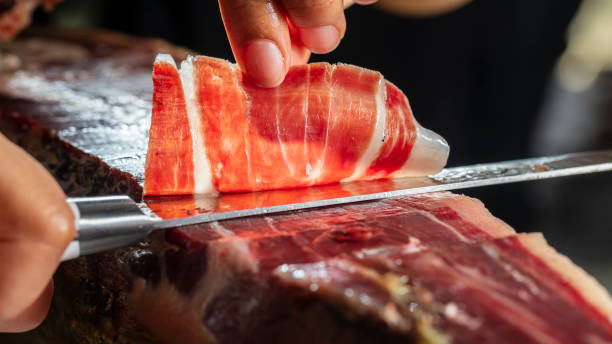 istock Traditional Spanish Iberian dry ham 2177405816