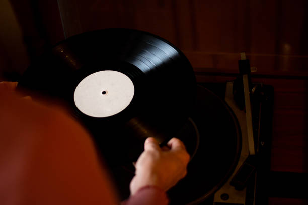 istock Woman hand and gramophone 2177408230