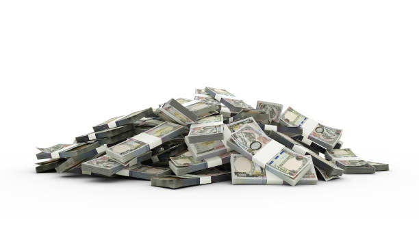 istock 3D Stack of 1000 Nepalese rupee notes isolated on white background 2177415215