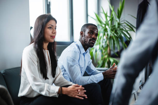 istock Diverse Business Professionals in Discussion at Office 2177416151