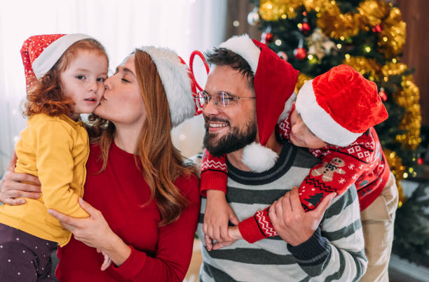 istock Family Christmas portrait. 2177416766