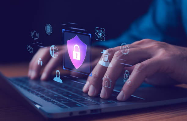 istock Cyber security and privacy concepts to protect data. Lock icon and internet network security technology. Cybersecurity, Information privacy, Internet and technology concept on virtual screen. 2177420340