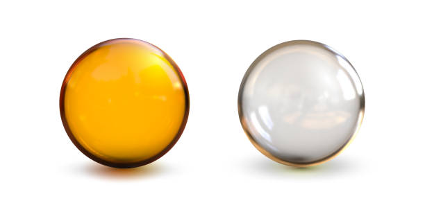 istock Glass ball.Realistic ball for design and lettering.Vector illustration	. 2177421263