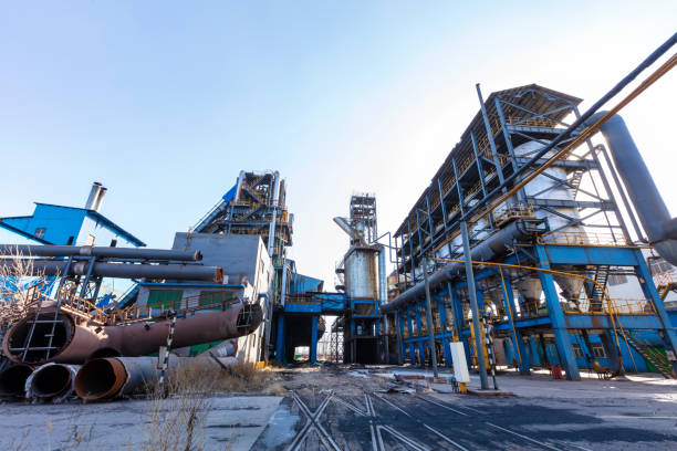 istock The old factory and equipment 2177438802