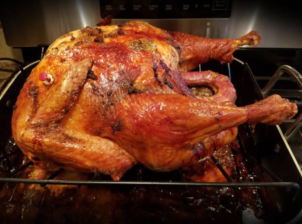 Golden-Brown Roasted Thanksgiving Turkey