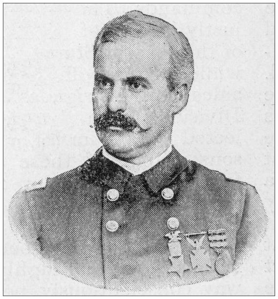istock Antique image: National guards of Pennsylvania and its antecedents, General John A Wiley 2177443610