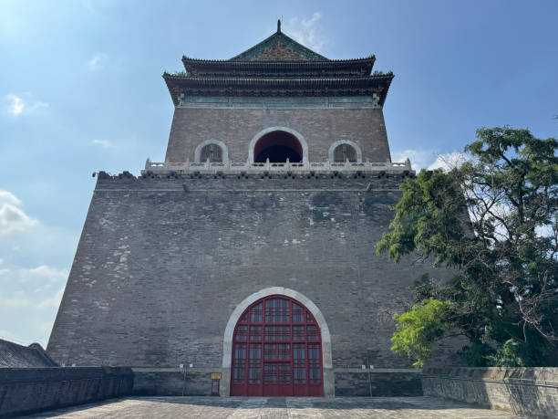 istock facade of Bell Tower in Beijing, China. Ancient Chinese architecture 2177453608
