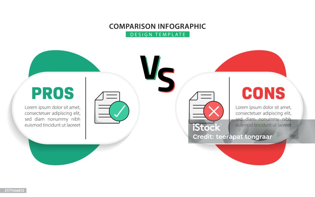 Comparism Design Comparison Infographic Design Template Stock Illustration - Download ...