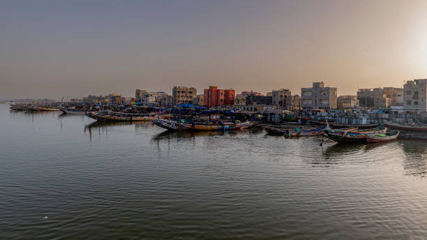 istock Sunset in Saint Louis, Senegal 2177458263