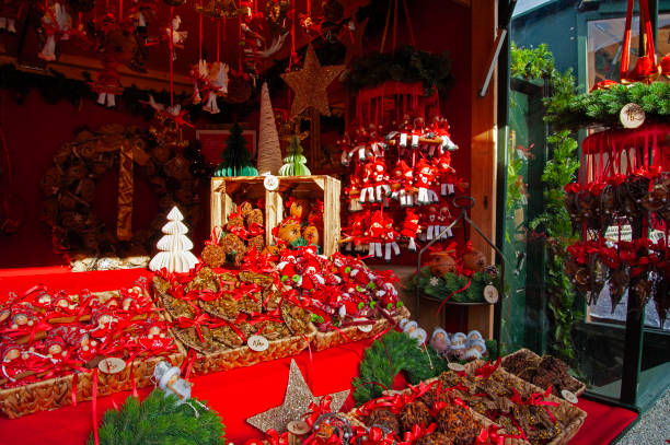 istock Christmas Decorations on Christmas Market in Vienna, Austria 2177463436
