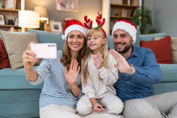 istock Video call on New Year's Eve 2177464309