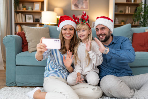 istock Video call on New Year's Eve 2177464338
