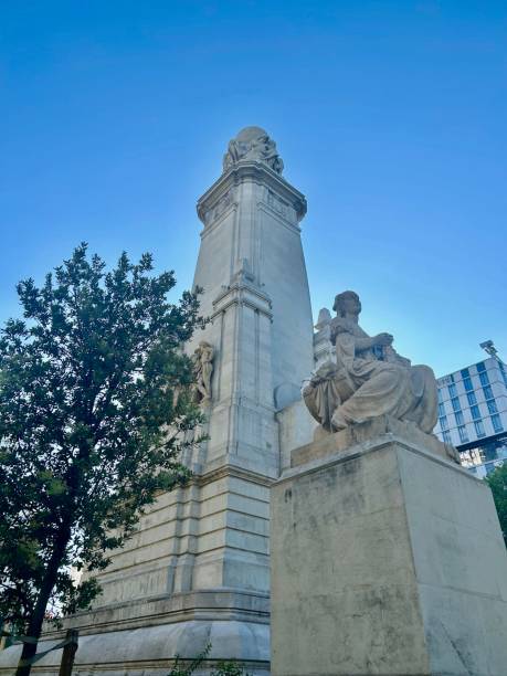 istock Monument to Cervantes in Madrid 2177464680