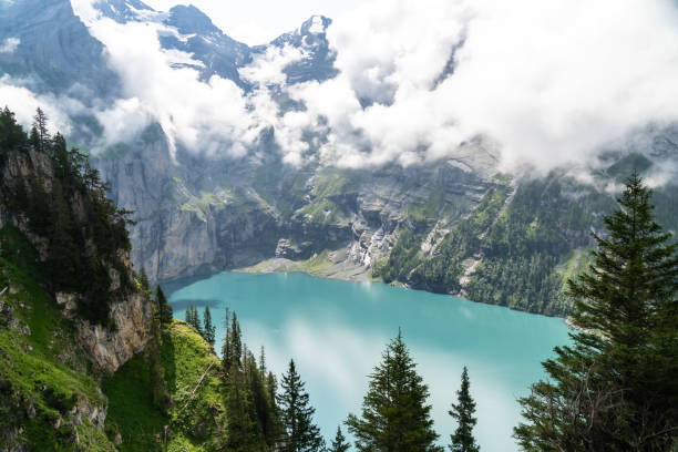 istock Oeschinensee Lake during summer - Kandersteg, Switzerland 2177466997