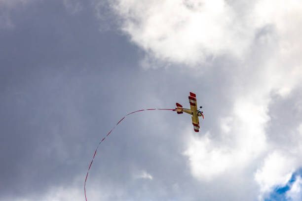 istock Demonstration of remote-controlled aircraft models 2177467272