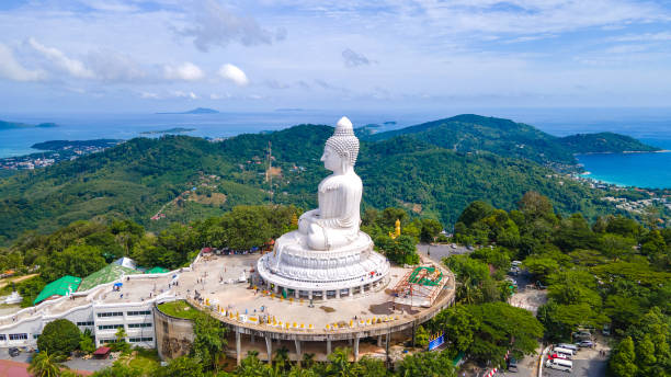 istock Wide angle view of the Big White Buddha, 2177468035